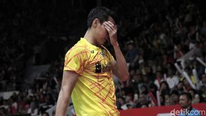 Di Semifinal, Jonatan Christie Tertunduk dan Minta Maaf