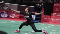 Di set pertama mereka menang dengan skor 21-11.