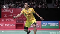 Jadi satu-satunya wakil tungga putra, Jonatan tersisih di semifinal Indonesia Masters 2019.