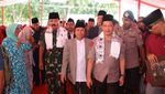 Potret Kapolri-Panglima TNI Temui Kiai dan Santri di Cirebon