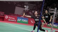 Di Istora, Senayan, Sabtu (26/1/2019), Hendra/Ahsan bermain agresif sejak game pertama.