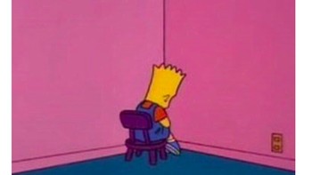 Fans Arsenal terpekur sedih. Foto: istimewa