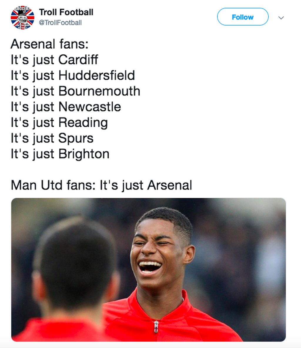 Meme Meme Lucu Soal Arsenal Dilibas Mu Foto 13