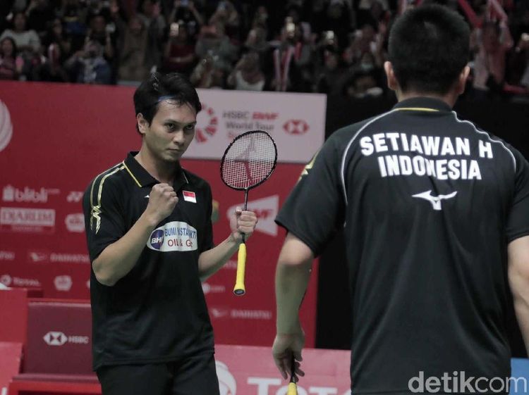 Gebuk Ganda China, Hendra/Ahsan ke Final Indonesia Masters 2019
