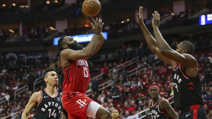 Houston Rockets kalahkan Toronto Raptors (Troy Taormina-USA TODAY Sports) Houston Rockets kalahkan Toronto Raptors (Troy Taormina-USA TODAY Sports)