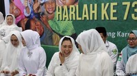 Acara tersebut sebagai rangkaian acara memperingati Harlah Muslimat NU ke-73.