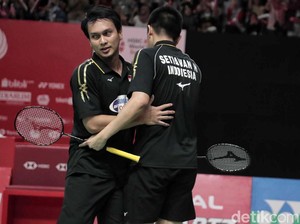 Ahsan Percaya Enggak Percaya Saat Dipasangkan dengan Hendra