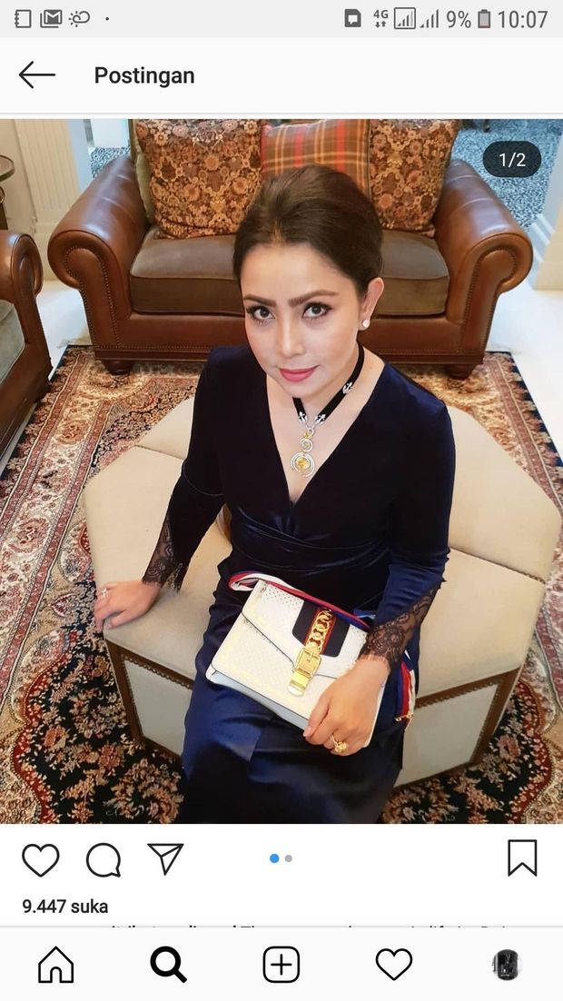Makan Malam Bareng Keluarga Cendana, Mayangsari Tenteng Tas Seharga Rp 42 Juta