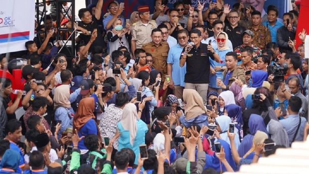 Di Red Corner, Sandi Uno Akan Berdayakan UMKM melalui OK OCE