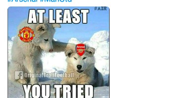 Setidaknya kamu sudah mencoba Arsenal. Foto: istimewa