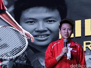 Pamitan, Liliyana Natsir Menangis