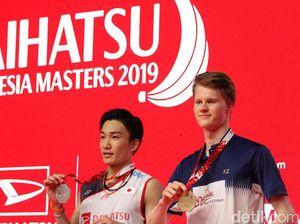 Anders Antonsen Juara Tunggal Putra Indonesia Masters 2019