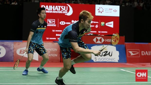 Kevin Sanjaya Sukamuljo/Marcus Fernaldi Gideon adalah juara All England 2017 dan 2018.