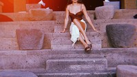 Dilihat dari postingan Instagramnya, Shanina ke Bali awal Januari lalu (shaninamshaik/Instagram)  