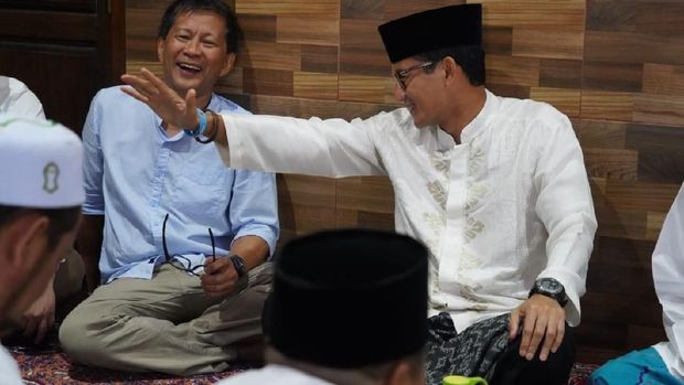 Sandiaga Hadiri Haul ke-133 KH Abdul Karim di Bangkalan, Madura