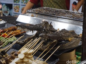 Kuliner Ekstrem di Thailand, Makan Buaya Sampai Belalang