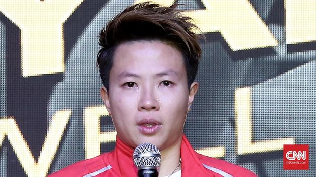 Liliyana Natsir Menangis di Upacara Perpisahan