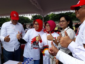 Flashmob Kebangsaan di Solo, Ada Erick Thohir dan Ibu Jokowi