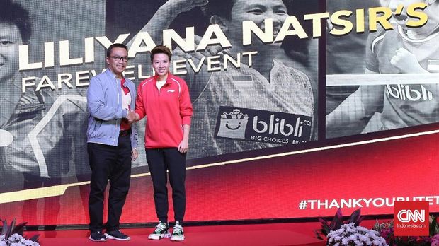 Menpora Imam Nahrawi memuji mental juara Liliyana Natsir.