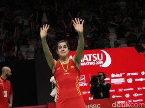 Air Mata Carolina Marin di Final Indonesia Masters 2019