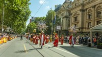 Partisipasi beragam komunitas dalam kegiatan ini sekaligus menunjukkan keberagaman etnik dan kultur masyarakat di Australia yang berasal dari berbagai belahan dunia. (dok KJRI Melbourne)