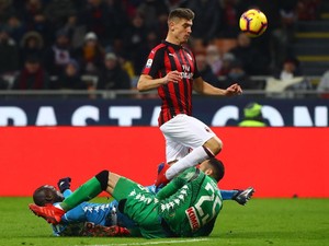 Belum Saatnya Milan Turunkan Duet Piatek-Cutrone
