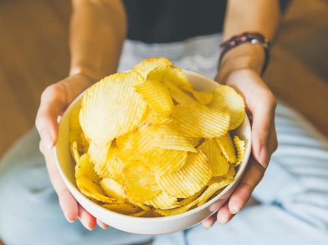 Ilustrasi Keripik Kentang