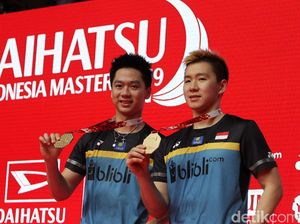 Kevin/Marcus Juara Indonesia Masters 2019