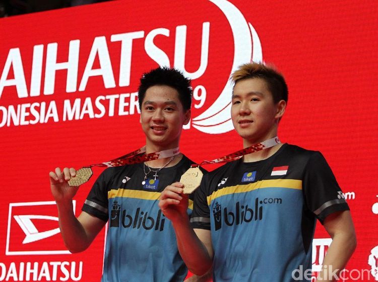 Kevin/Marcus Juara Indonesia Masters 2019