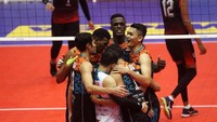 Dengan hasil ini, tim putra Jakarta BNI 46 yang sudah lolos final four, menempati posisi ketiga di klasemen sementara dengan poin 17. Istimewa/BNI.