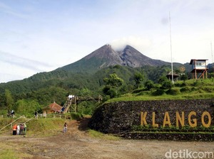 Pendakian Gunung Merapi Masih Dilarang