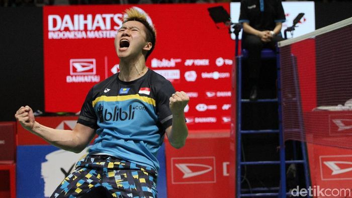 Marcus Fernaldi Gideon dikaruniai anak pertama. (Rifkianto Nugroho/detikSport) Marcus Fernaldi Gideon dikaruniai anak pertama. (Rifkianto Nugroho/detikSport)