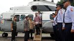 Naik Heli, JK dan Anies Tinjau Titik Kemacetan Jabodetabek