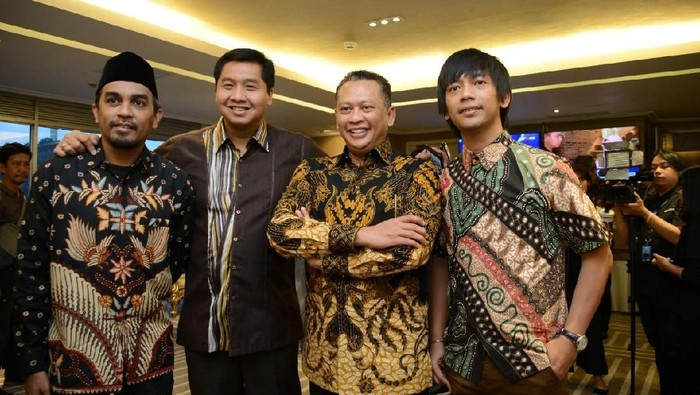 Musisi saat temui Ketua DPR Bambang Soesatyo