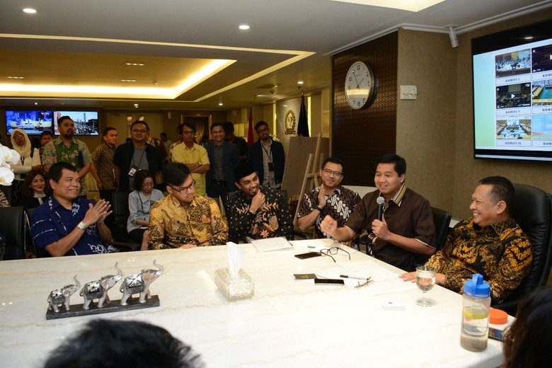 Foto: Musisi saat temui Ketua DPR Bambang Soesatyo. (Dok Bamsoet). Foto: Musisi saat temui Ketua DPR Bambang Soesatyo. (Dok Bamsoet).