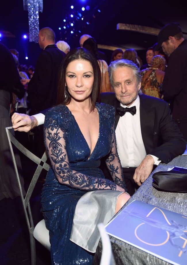 Catherine dan Michael (74) menikah pada tahun 2000. Keduanya sudah dikaruniai sepasang anak putra dan putri. (Foto: Getty Images)