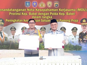 Polda Babel Latih Anggota Satpol PP Teknik Pemeriksaan hingga HAM