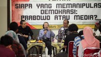 Pengamat Politik Arbi Sanit mengatakan bahwa untuk media tidak bisa memanipulasi demokrasi karena dia harus independen.