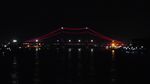 Foto: Cantiknya Jembatan Musi IV Palembang di Kala Malam