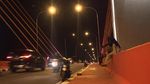 Foto: Cantiknya Jembatan Musi IV Palembang di Kala Malam
