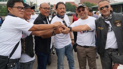 Aksi Sosial Bikers Peduli Ride n Share
