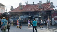 Kelenteng ini dibangun pada tahun 1880 oleh para China pendatang dari Hokkian dan Kanton. Kelenteng ini berada di kawasan Georgetown Heritage Site. (Syanti/detikTravel)