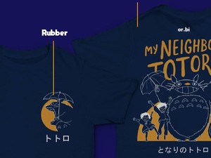 Meraup Pundi-pundi Rupiah dari Kaos Studio Ghibli