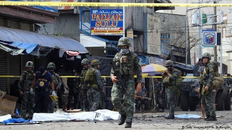 Ledakan Bom di Filipina Selatan Jadi Tekanan Untuk Akhiri Kekerasan Ledakan Bom di Filipina Selatan Jadi Tekanan Untuk Akhiri Kekerasan