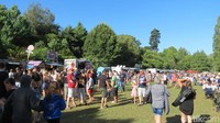 Setiap hari Minggu di musim panas digelar festival kuliner Gourmet on The Gardens setiap pukul 16.00 sampai saat sunset pukul 20.00 (Fitraya/detikTravel)