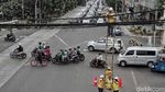 Kabel Semrawut di Depan Polsek Taman Sari Dirapikan
