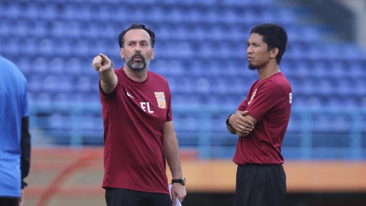 Fabio Lopez, pelatih Borneo FC (twitter Borneo FC)