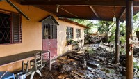 Bendungan di dekat Kota Brumadinho di bagian tenggara Brasil jebol pada Jumat (25/1/2019). Kejadian nahas itu menewaskan 58 orang.