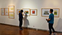 Karya yang telah terseleksi, bersama ilustrasi buku anak Jepang dari Chihiro Art Museum Jepang, dipamerkan pada Pesta Cerita Anak di Galeri Soemardja ITB tersebut.