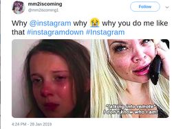 Instagram Down, Meme Bertebaran